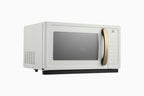 Beautiful 1.1 Cu ft 1000W Sensor Microwave Oven, White Icing