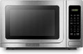 BLACK+DECKER 1.4 Cu Ft 1000 Watt Countertop Microwave Oven, Stainless Steel