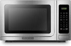BLACK+DECKER 1.4 Cu Ft 1000 Watt Countertop Microwave Oven, Stainless Steel