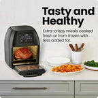 Chefman Digital Air Fryer With Rotisserie, 10 Qt, 17 Presets - CRJ38-10-RDO-V2