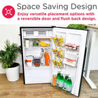 Frigidaire Retro Bar Fridge, 3.2 Cu. Ft., Pink, 65-Watt - EFR376-C-PINK