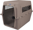 Petmate Ultra Vari Dog Travel Kennel, 48 in Long, 90 to 125 lbs - Taupe Black