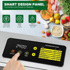 Food Dehydrator Machine, 12 Trays, Stainless Steel, 800W, 24H Timer, 30 C To 90 C