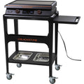 Blackstone 2-Burner 22 Electric Tabletop Griddle With Prep Cart - E-Series