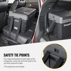 BougeRV Portable Car Refrigerator 21 Qt, 12 Volt, Black - CRPRO