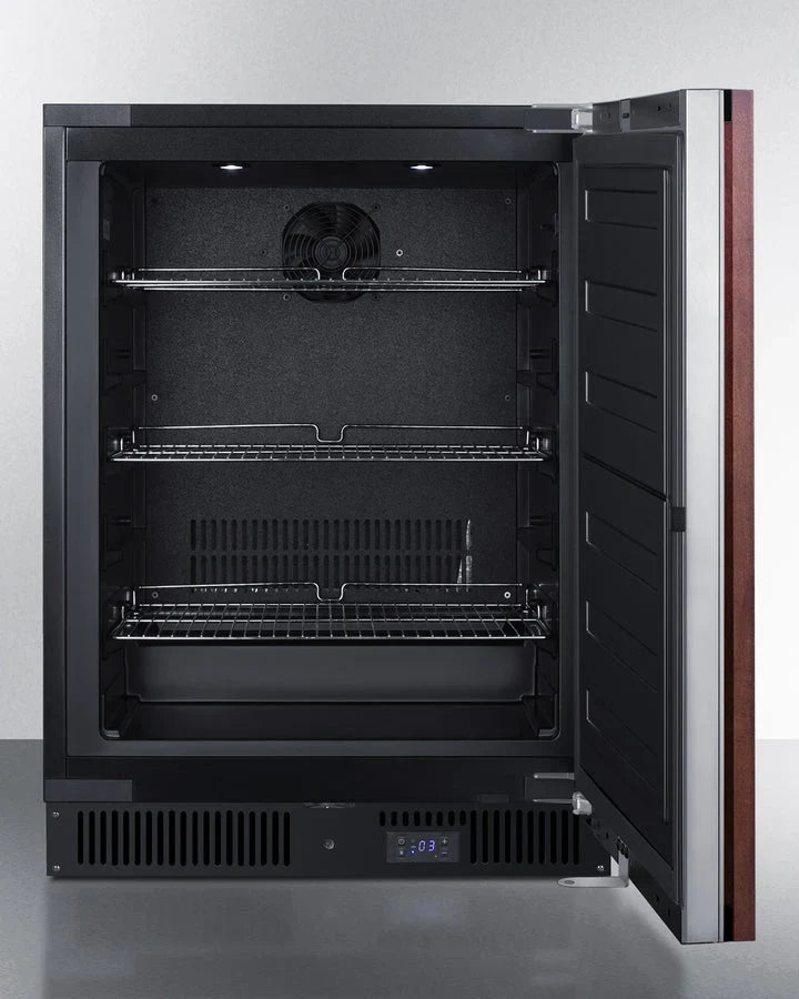 24 in Wide Built-In All-Freezer, ADA Compliant - Panel Not Included