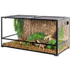120 Gallon Extra Large Reptile Terrarium - 48 in x 24 in x 24 in