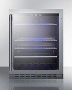 Built-In Beverage Cooler, ADA Compliant, Stainless Steel