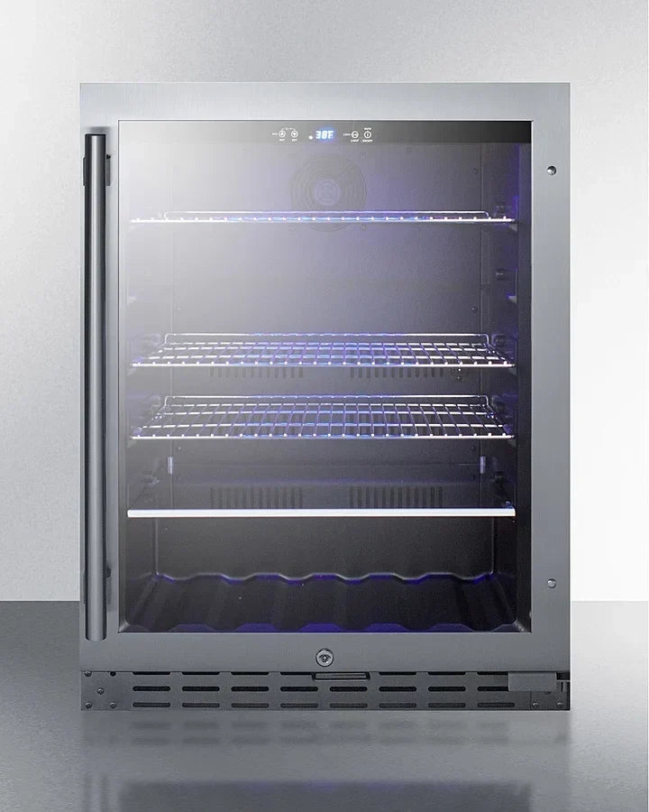 Built-In Beverage Cooler, ADA Compliant, Stainless Steel