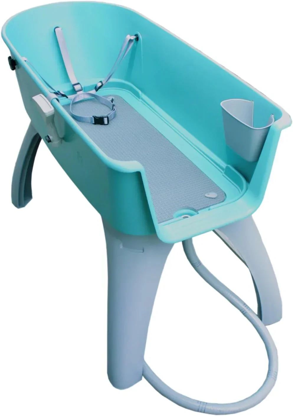 Elevated Dog Bath X-Large, Blue - 50 in x 21.25 in x 15 in