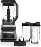 Professional Plus Kitchen System, 1400 WP, 72-oz Blender Pitcher, 64-oz Processor Bowl, 2 24-oz To-Go Cups - Grey