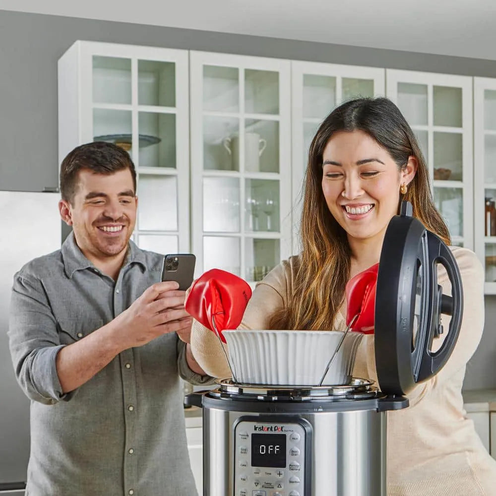 Instant Pot Duo Electric Pressure Cooker, 8 qt, Stainless Steel