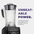 Cleanblend Commercial Countertop Blender 3 Horsepower 1800 Watt 64 Ounce