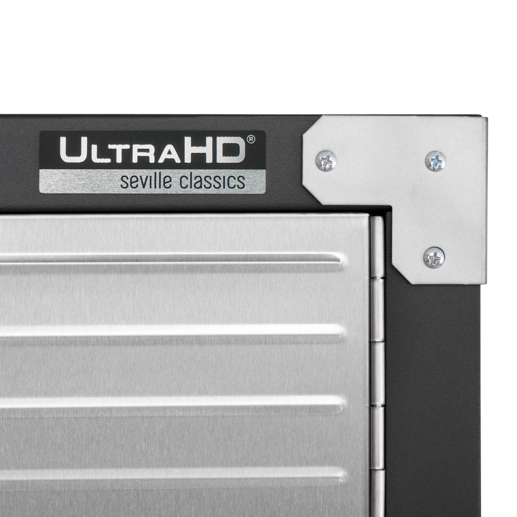 Seville Classics UltraHD Rolling Storage Cabinet, Granite, 36in W x 18in D x 72in H