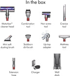 Dyson Cordless Stick Vacuum Cleaner, 0.14 Gallons, Silver/Nickel - V8 SV25