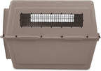 Petmate Ultra Vari Dog Travel Kennel, 48 in Long, 90 to 125 lbs - Taupe Black