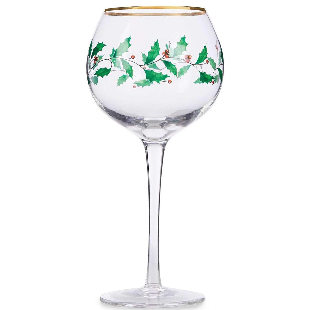 Lenox Holiday Wine Glass Set, 4-Piece, 16 oz