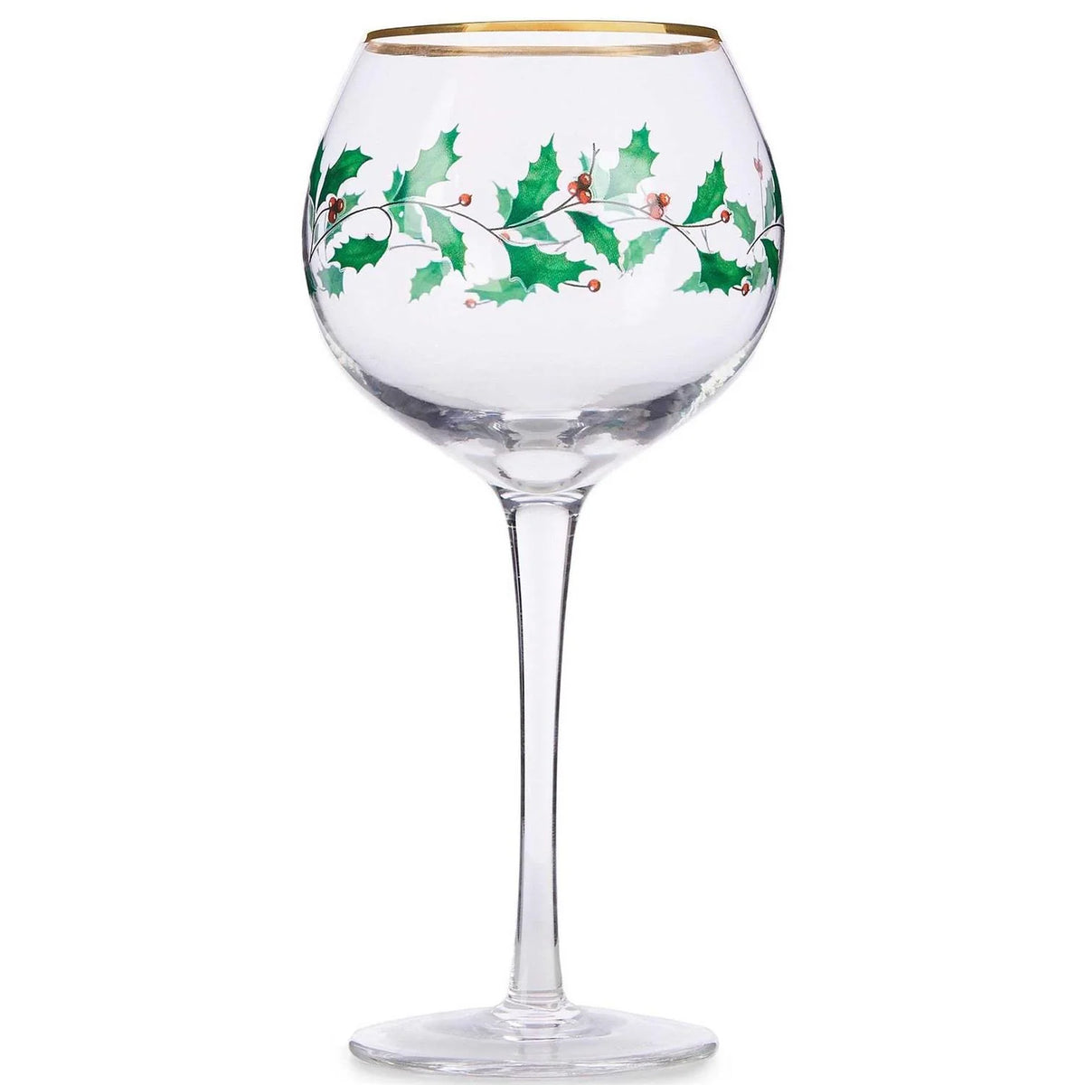 Lenox Holiday Wine Glass Set, 4-Piece, 16 oz