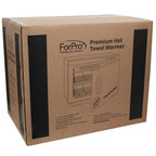 ForPro Premium Hot Towel Warmer, 23L Capacity, White