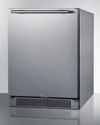 Built-In Outdoor All-Refrigerator, 24 in Wide, Stainless Steel, LHD