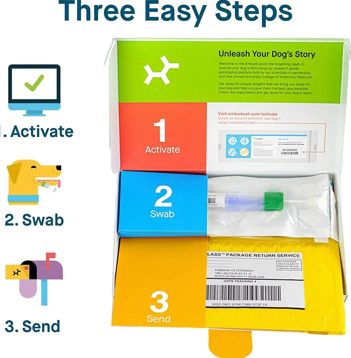 Embark Dog DNA Test Breed Identification Kit