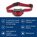 PetSafe Stay & Play Wireless Pet Fence For Stubborn Dogs - Adjustable, Portable, Rechargeable Collar, 3/4 Acre