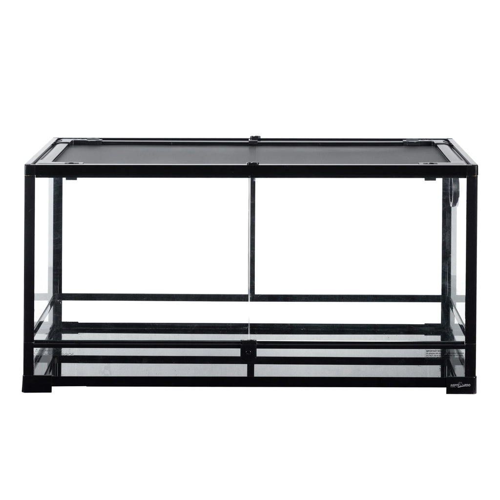 REPTI-ZOO Glass Terrarium, Front Double Doors, 40 Gallon