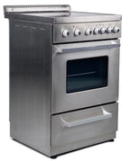 Premium Levella 24in Freestanding Electric Range With 4 Burners And 2.6 Cu. Ft. Oven Capacity