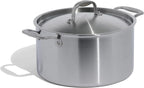 Made In Cookware Stainless Steel Stock Pot With Lid, 8 Quart, 5 Ply