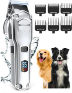 Dog Clippers for Thick Heavy Coats - Cordless Pet Grooming Trimmer