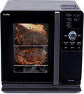 GE Profile Smart Indoor Pellet Smoker With Active Smoke Filtration, 5 Smoke Settings, WiFi Connected - Black