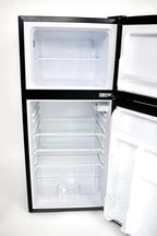 Frigidaire 4.5 Cu. Ft. 2-Door Compact Refrigerator With Chrome Trim - EFR451, Platinum