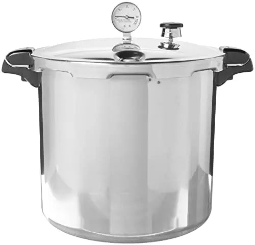 Presto Pressure Canner, 23-Quart, Induction-Compatible, Silver Aluminum - 01784