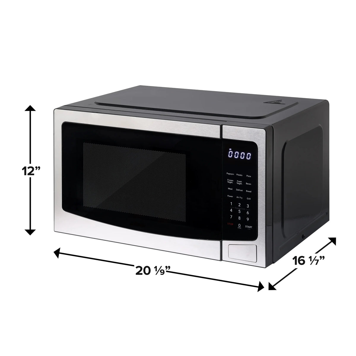 Frigidaire 3-In-1 Countertop Microwave Oven With Air Fryer And Convection, 1.1 Cu. Ft., Stainless Steel