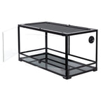 REPTI-ZOO Glass Terrarium, Front Double Doors, 40 Gallon