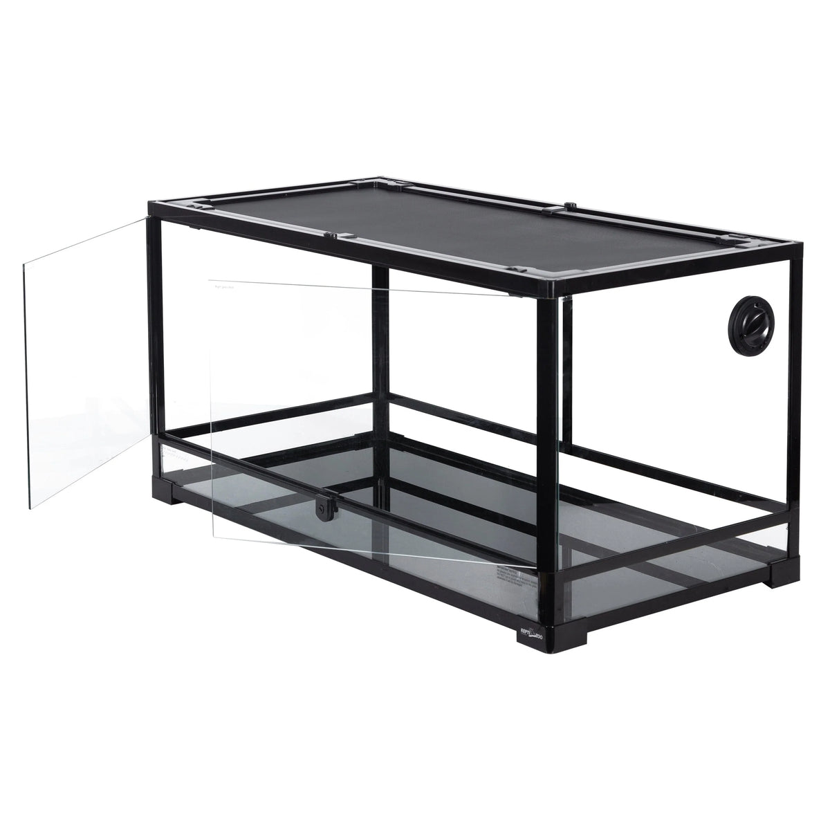 REPTI-ZOO Glass Terrarium, Front Double Doors, 40 Gallon
