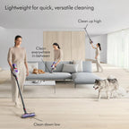 Dyson Cordless Stick Vacuum Cleaner, 0.14 Gallons, Silver/Nickel - V8 SV25