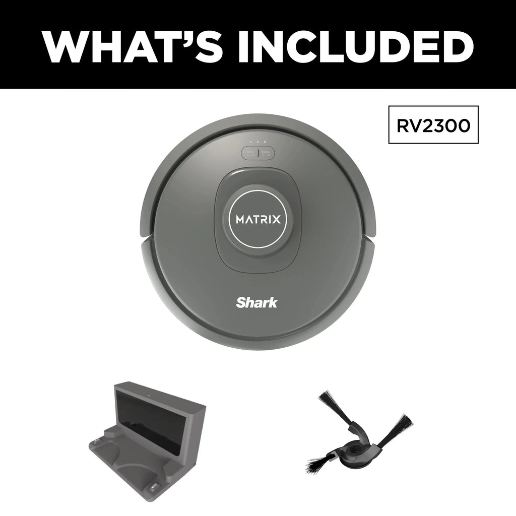 Shark Matrix Robot Vacuum for Carpets and Hard Floors - RV2300