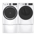 GE Smart Electric Dryer, 7.8 cu. ft. Capacity With Sanitize Cycle - Long Vent