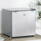 HOMCOM Compact Upright Mini Freezer, 1.1 Cu.Ft, Gray 05