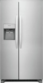 Frigidaire Side-by-Side Refrigerator, 36 inch Wide, 22.30 Cu. Ft., Stainless Steel - Frsc2333a