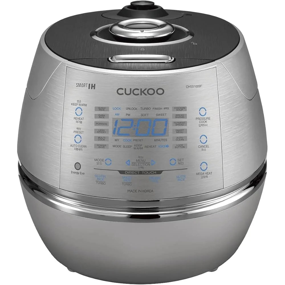 10-Cup Induction Heating Pressure Rice Cooker - Stainless Steel