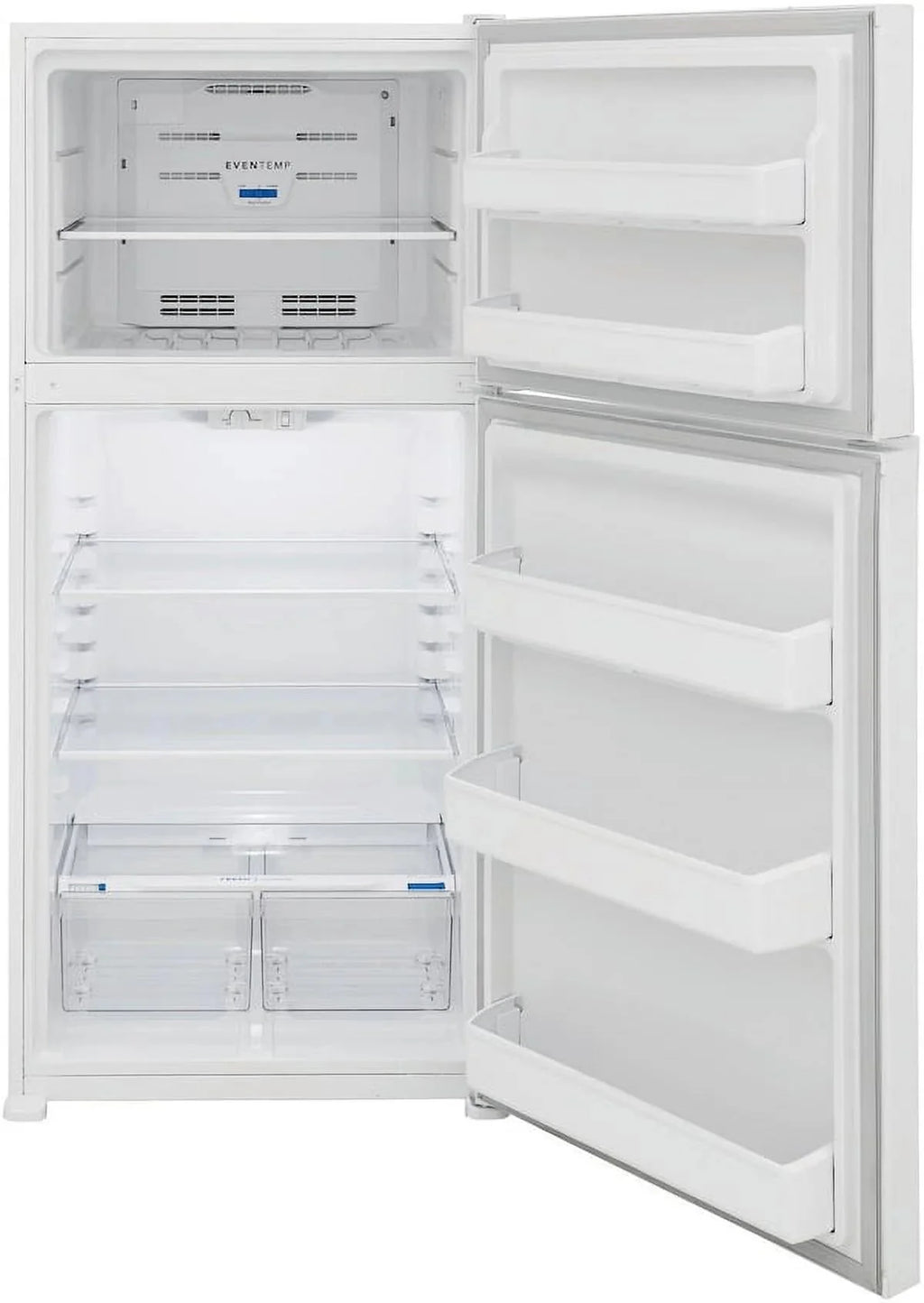 Frigidaire Top Freezer Refrigerator, 30 in Wide, 20 Cu. Ft., Energy Star Certified - Ffht2022a