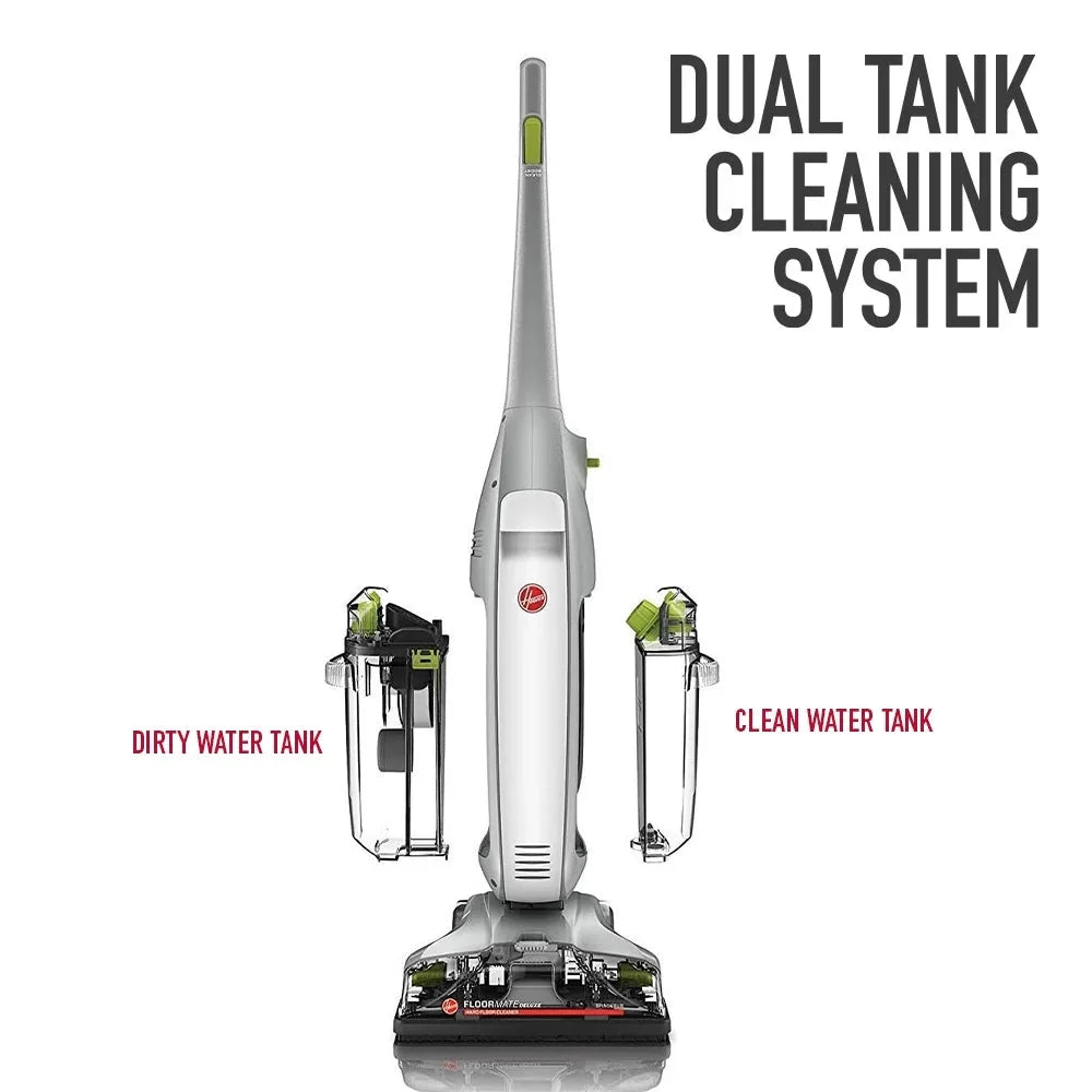 Hoover FloorMate Deluxe Corded Hard Floor Cleaner With Dual Tank And Dry Mode - FH40160