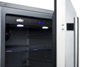 24in Wide Built-In All-Refrigerator With Stainless Steel Cabinet