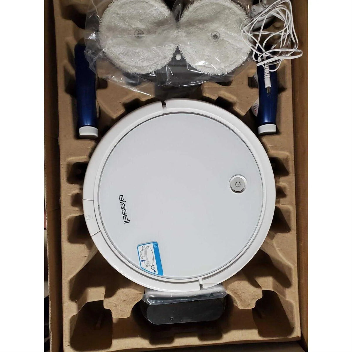 Bissell SpinWave Pet 2-in-1 Wet Mop And Dry Robot Vacuum