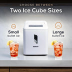 Igloo Self-Cleaning Countertop Ice Maker, 1.5 qt, 26 lbs/24 Hours, Aqua
