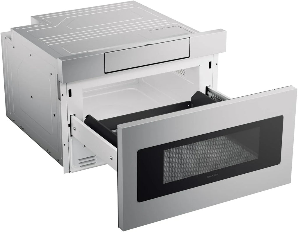 SHARP Microwave Drawer Oven, 24-inch, 1.2 Cubic Feet, 950 Watt - SMD2470ASY