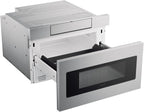 SHARP Microwave Drawer Oven, 24-inch, 1.2 Cubic Feet, 950 Watt - SMD2470ASY