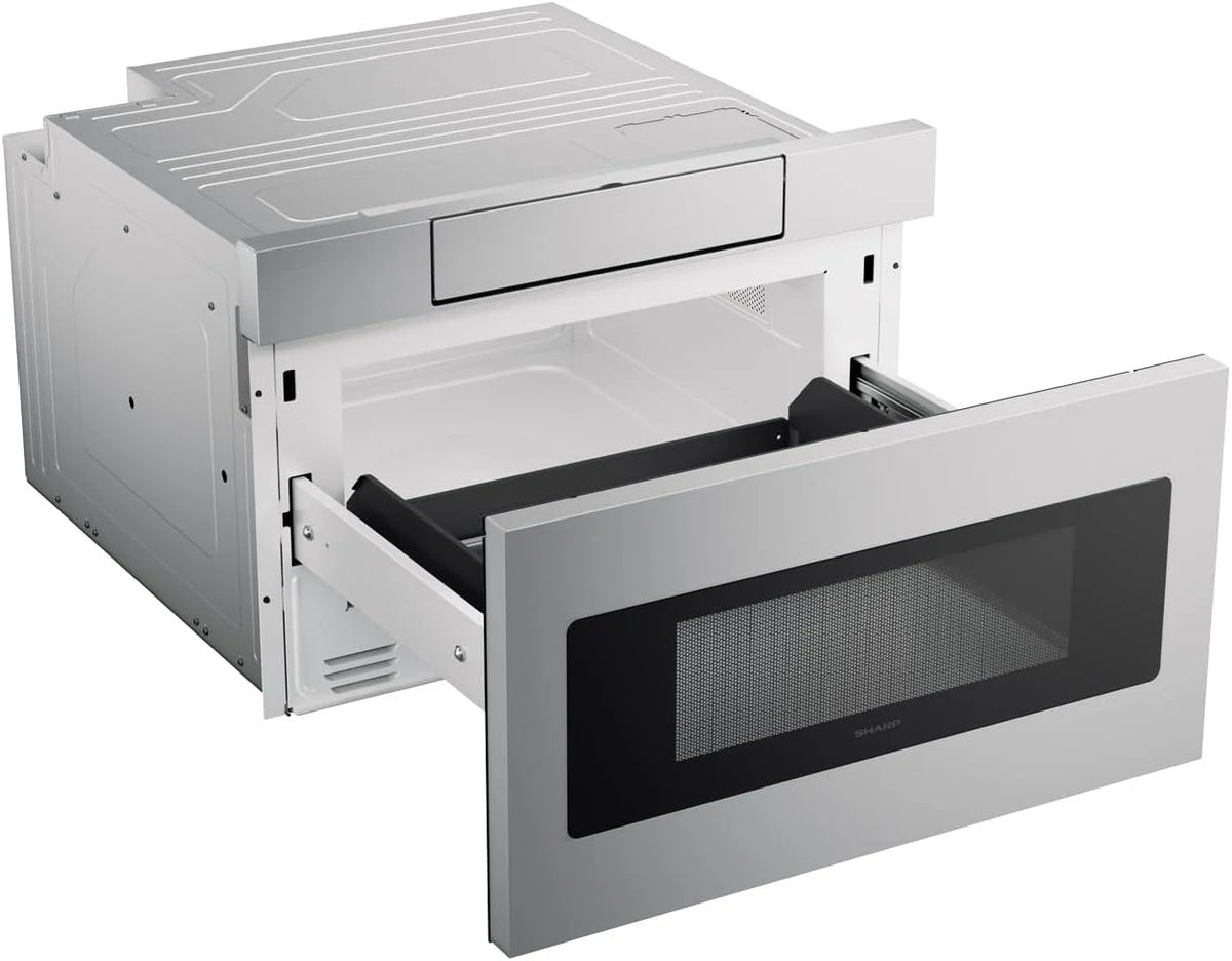 SHARP Microwave Drawer Oven, 24-inch, 1.2 Cubic Feet, 950 Watt - SMD2470ASY